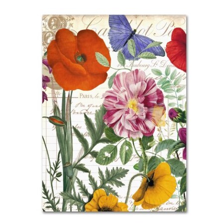 Trademark Fine Art Color Bakery 'Printemps' Canvas Art, 14x19 ALI4854-C1419GG